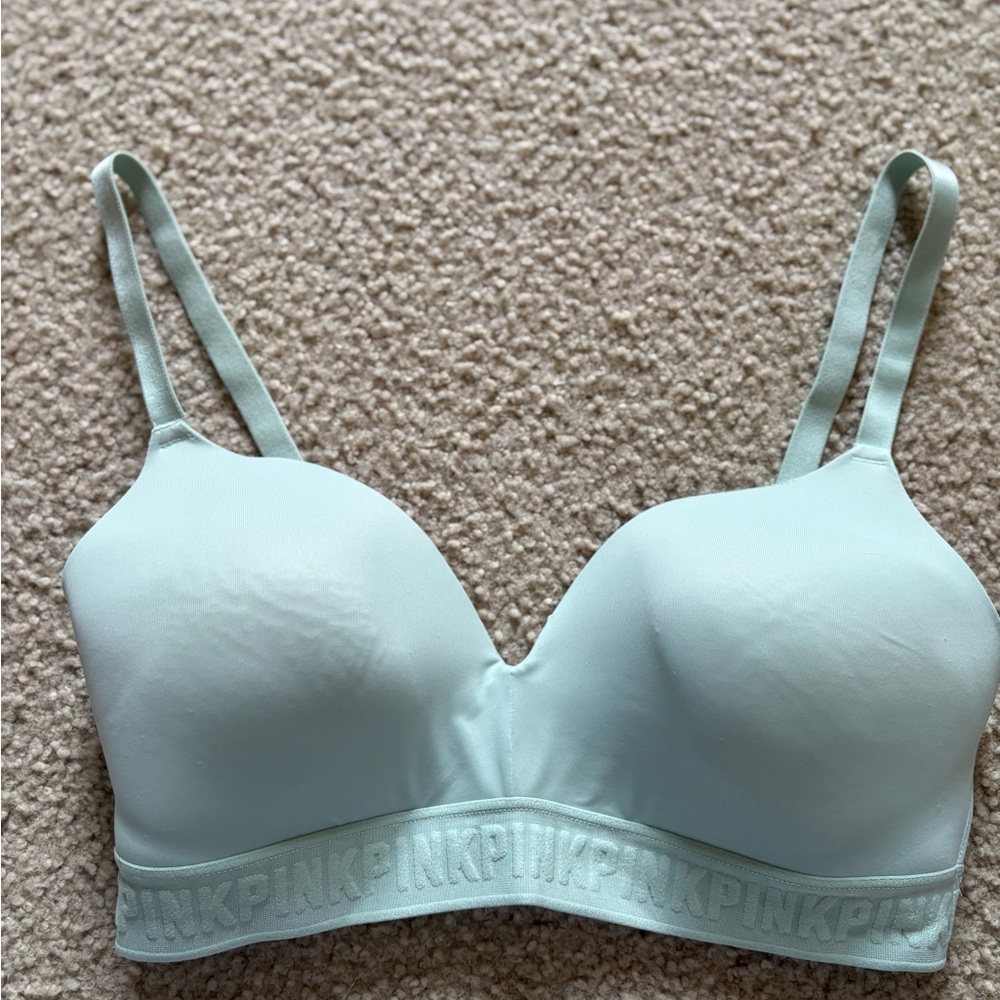 PINK Victoria's Secret Mint Green Bra